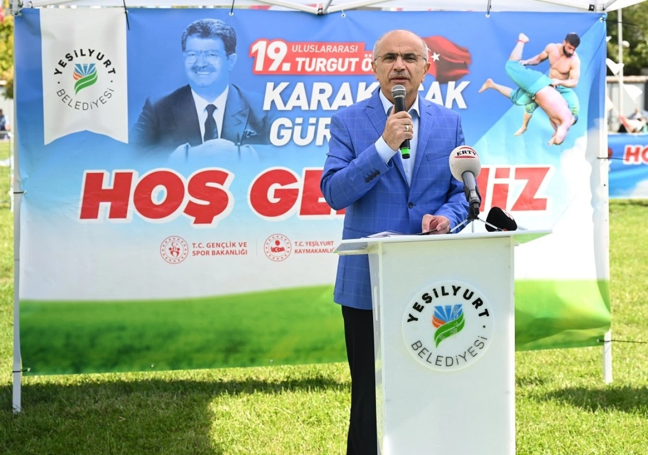 19.Uluslararası Turgut Özal Karakucak Güreşleri Renkli Ve Coşku Dolu Bir Törenle Başladı