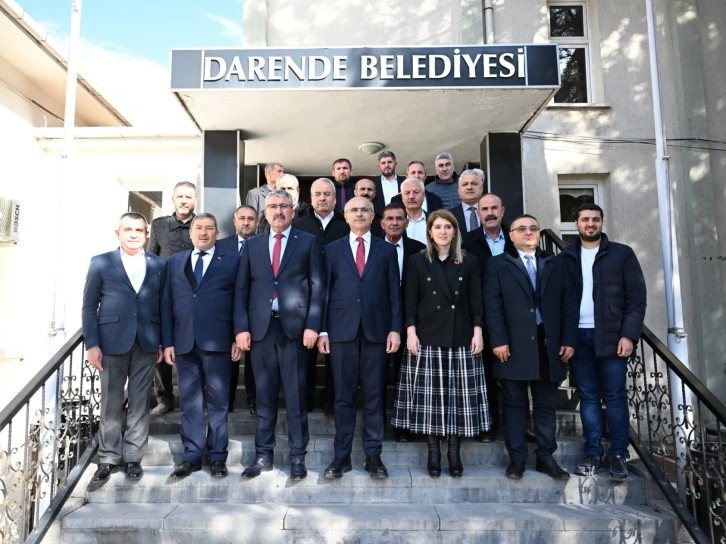 AK Parti Malatya Büyükşehir Belediye Başkan Adayı Sami Er, Darende İlçesinde Ziyaretlerde Bulundu