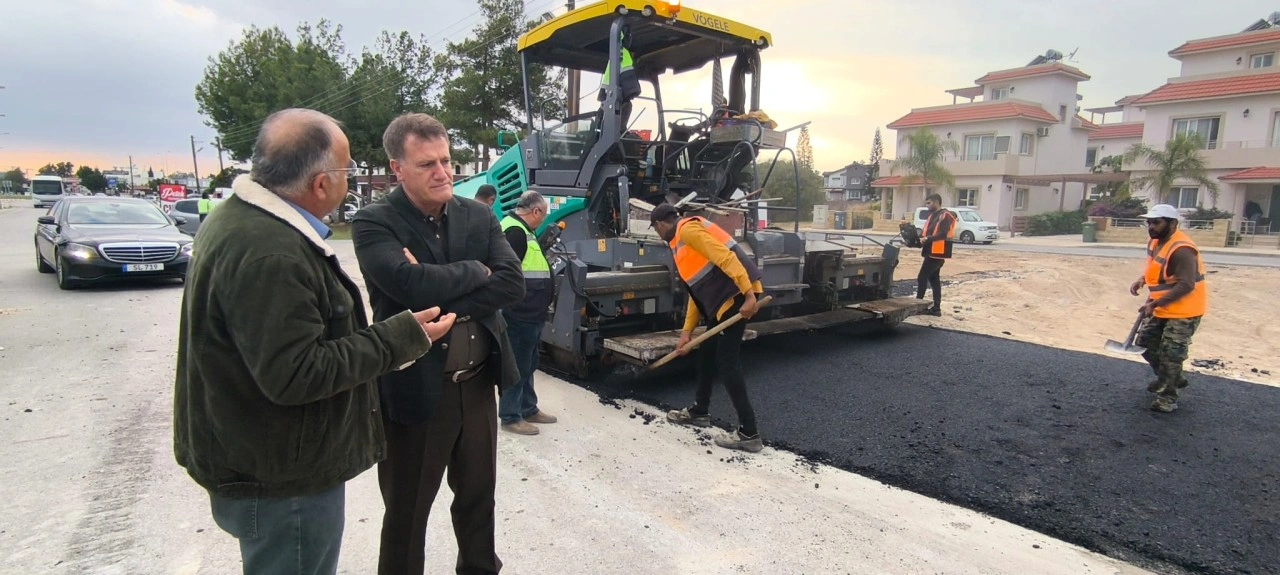 Arıklı Gazimağusa ve İskele’yi ziyaret etti, yapılan çalışmaları yerinde inceledi