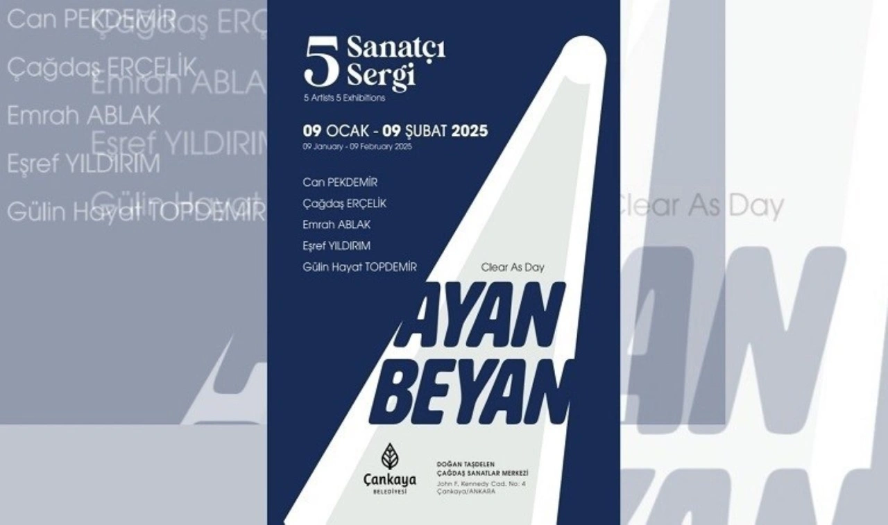 Ayan Beyan: 5 Sanatçı, 5 Sergi ile Çankaya’da Buluşuyor