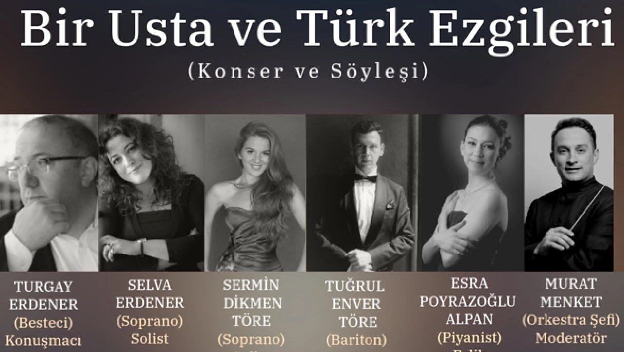 “Bir Usta ve Türk Ezgileri” adlı söyleşili konser 27 Şubat Perşembe günü Gazimağusa’da düzenlenecek