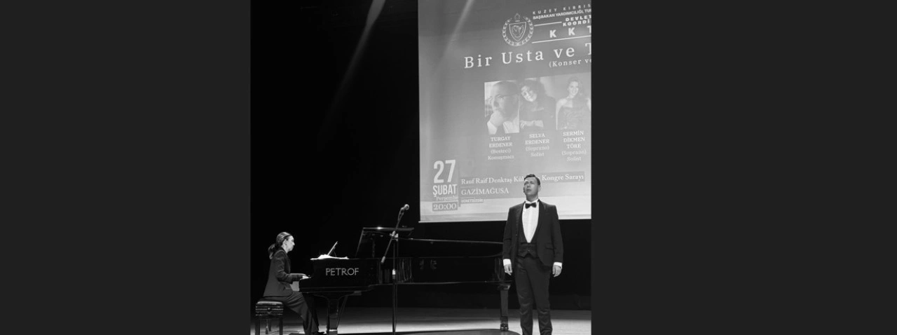 “Bir Usta ve Türk Ezgileri” isimli konser Gazimağusa’da seyirciyle buluştu