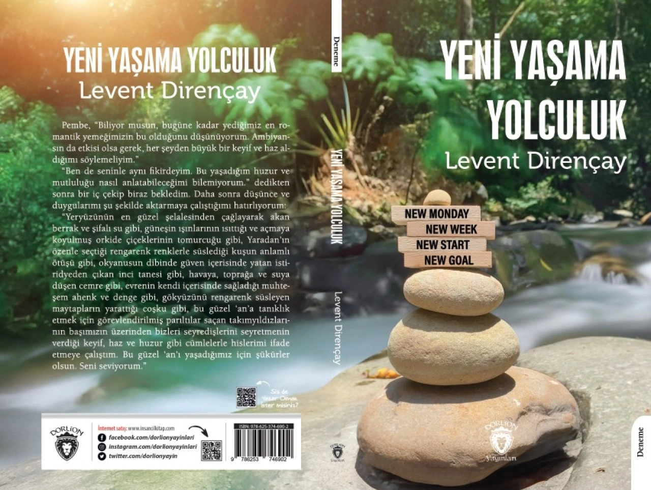 Dirençay’ın “Yeni Yaşama Yolculuk” kitabı çıktı