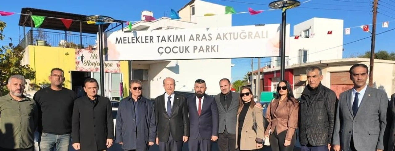 “Melekler Takımı Aras Aktuğralı Çocuk Parkı” açıldı