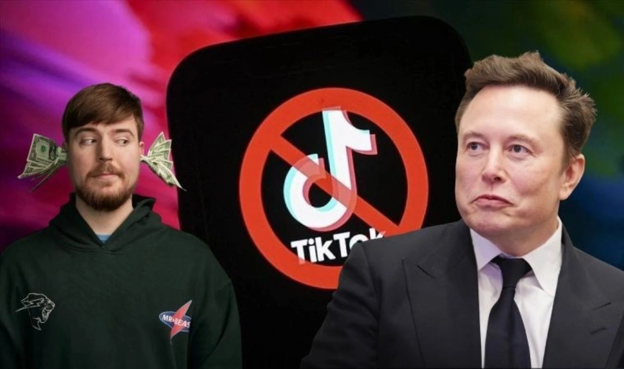 TikTok ABD’de yasaklanma tehlikesiyle karşı karşıya: MrBeast ve Elon Musk sahneye çıktı!