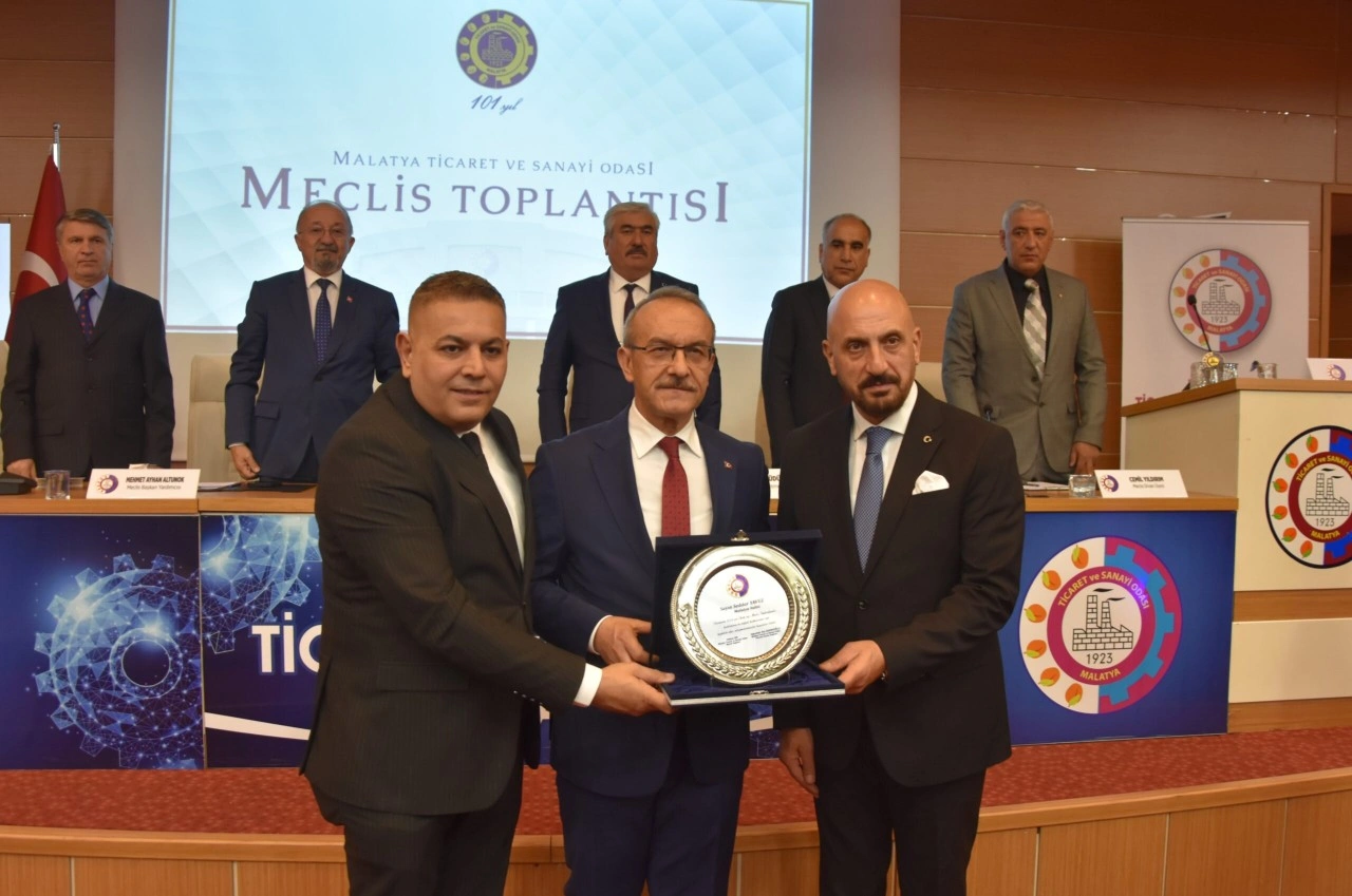 Vali Seddar Yavuz, Malatya TSO’nun meclis toplantısına katıldı