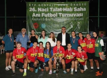 26’ncı Naci Talat Halı Saha Anı Futbol Turnuvası tamamlandı.. Şampiyon Gençlik Gücü