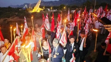 Barış Harekatı’nın 50. yıl dönümünde ‘Şafak Nöbeti’ tutuldu