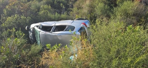 Büyükkonuk &#8211; Kaplıca anayolunda trafik kazası.. 4 yaralı