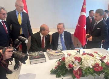 Cumhurbaşkanı Tatar'dan TC Cumhurbaşkanı Erdoğan'a teṣekkür