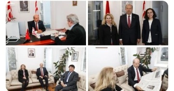 Cumhurbaşkanı Tatar KKTC Berlin Temsilciliğini ziyaret etti