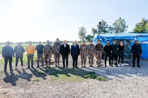 Cumhurbaşkanı Tatar,  Yiğitler Pile Yolu'nda  incelemelerde bulundu