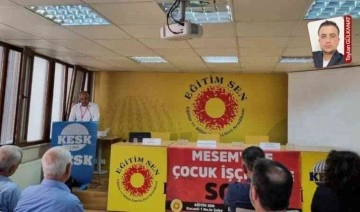 Eğitim-Sen, iktidarın MESEM aracılığıyla çocuk işçiliğini meşru hale getirdiğini söyledi