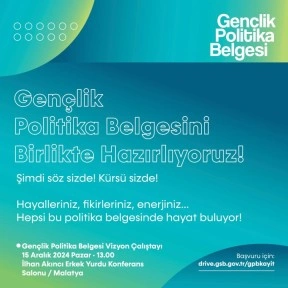 Gençlik Politika Belgesi Vizyon Çalıştayı