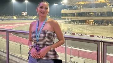 Gülsim Ali Formula 1 yarışları için Katar'da