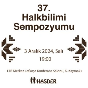 HASDER Halkbilimi Sempozyumu düzenliyor