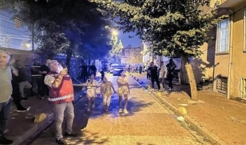 İstanbul'da 5 katlı binada çökme: Alt kata düşen kişi yaralandı