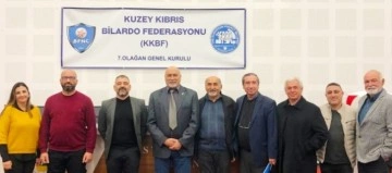 Kuzey Kıbrıs Bilardo Federasyonu Olağan Genel Kurulu yapıldı