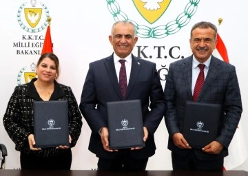 Mesleki Teknik Öğretim Dairesi ile Gazimağusa Belediyesi arasında iş birliği protokolü imzalandı