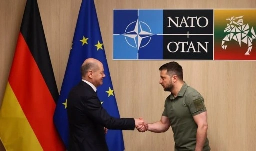 Scholz'dan 'Ukrayna NATO'ya üye olamaz' çıkışı