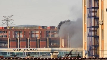 Son Dakika... Başakşehir'de sanayi sitesinde yangın
