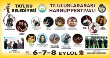 Tatlısu Harnup Festivali Cuma günü başlıyor