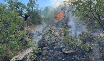 Tunceli’deki yangın kontrol altına alındı: Soğutma çalışmaları sürüyor