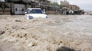 Yemen'in batısında sel felaketi